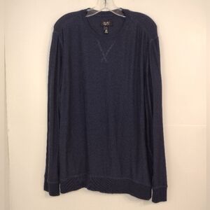 Nordstrom Men's Shop Navy light weight sweater size (L)